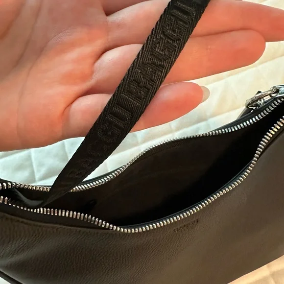 Baggu Mini Recycled Leather Shoulder Bag - Picture 5 of 7